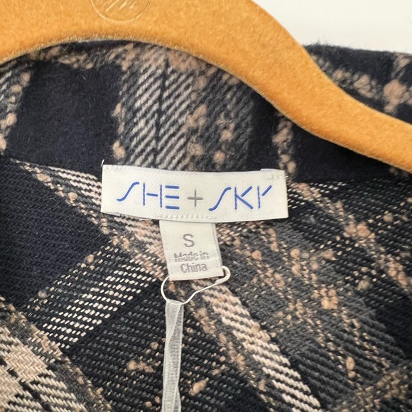 Navy Blue Shacket - Picture 2 of 3